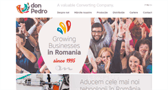 Desktop Screenshot of donpedro.com.ro